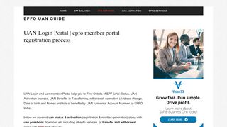 
                            1. UAN Login Portal | epfo member portal registration process