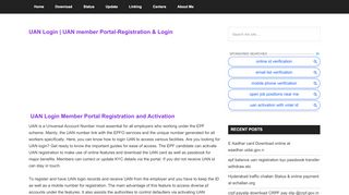 
                            1. UAN Login | UAN member Portal-Registration & …