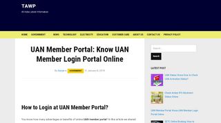 
                            10. UAN Member Portal: How to Activate UAN …