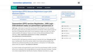 
                            3. Uanmembers EPFO Services Registration Login UAN allotment ...