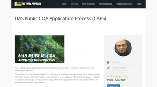 
                            4. UAS Public COA Application Process (CAPS) – The Drone Professor