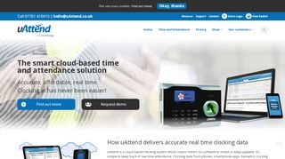 
                            5. uAttend Clocking System | Cloud-Based | Biometric …