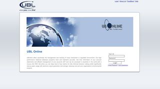 
                            2. UB Online FrontOffice::..UserLogin