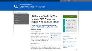 
                            9. UB Planning Students Win National APA Award For Project With ...