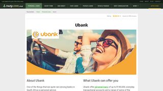 
                            8. Ubank – Personal loans in SA | TrustyLoans