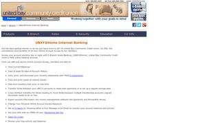 
                            1. UBay@Home Internet Banking - UBCCU
