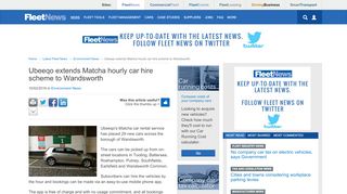
                            5. Ubeeqo extends Matcha hourly car hire scheme to Wandsworth ...