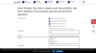 
                            9. Über 19.000 Einlösestellen entdecken - Sodexo …