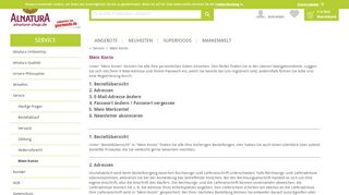 
                            2. Über 4.000 Bio-Produkte online kaufen! - alnatura-shop.de