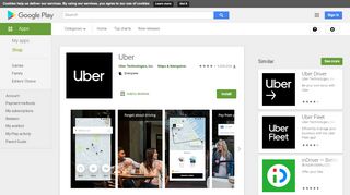 
                            9. Uber 優步 - Google Play 應用程式