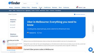 
                            3. Uber Melbourne guide: Airport pick-up points, deals and more
