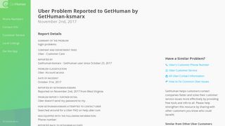 
                            7. Uber Review: login problems | Account access | GetHuman-ksmarx