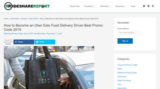 
                            10. UberEATS Driver Sign-up Bonus Up to $1,100! Best Promo ...