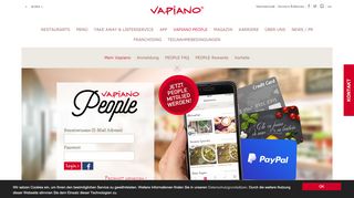 
                            5. Übersicht | VAPIANO