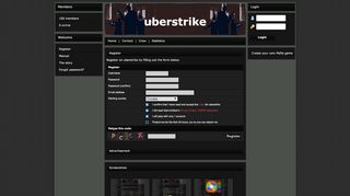 
                            2. uberstrike - The ultimate Mafia game - Register - MafiaCreator