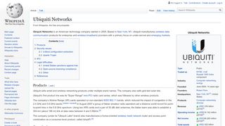 
                            8. Ubiquiti Networks - Wikipedia