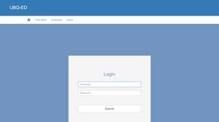 
                            9. UBQ-ED Login