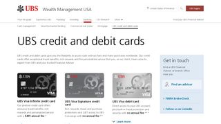 
                            2. UBS credit and debit cards | UBS United States of America