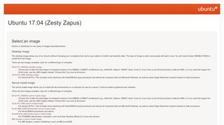 
                            5. Ubuntu 17.04 (Zesty Zapus)