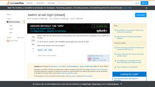 
                            9. ubuntu - .bashrc at ssh login - Stack Overflow