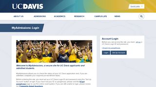
                            4. UC Davis: MyAdmissions