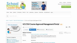 
                            7. UC/CSU Course Approval Management Portal