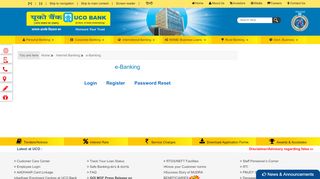 
                            8. UCO Bank- e-banking