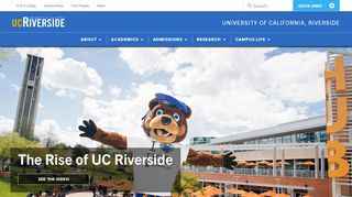 
                            3. ucr.edu - University of California, Riverside Home