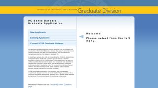 
                            4. UCSB Graduate Division Electronic Application