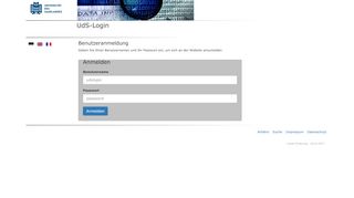 
                            1. UdS-Login - uni-saarland.de