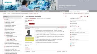 
                            2. UDT download and upload - Industry Support Siemens