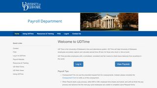 
                            3. UDTime | University of Delaware