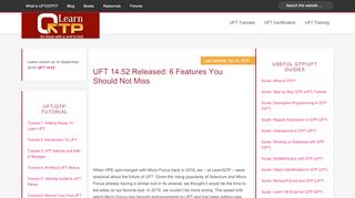 
                            7. UFT 14.52 Released: 6 Features You Should Not Miss