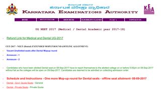 
                            6. UG NEET 2017 (Medical / Dental Academic year …