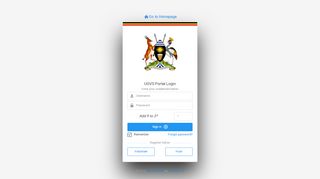 
                            3. UGVS Portal | User Login