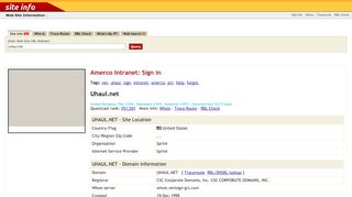 
                            6. Uhaul.net: Amerco Intranet: Sign in - cqcounter.com