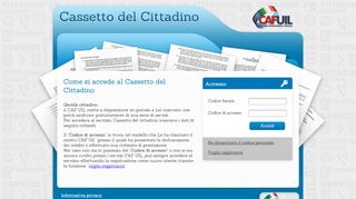 
                            2. UIL - Cassetto del Cittadino - Caf Uil