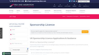 
                            4. UK Sponsorship Licence - Apply Online | Visa & Migration