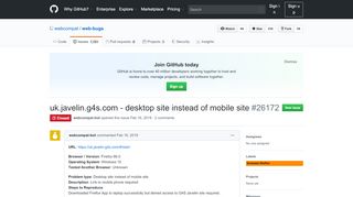 
                            4. uk.javelin.g4s.com - desktop site instead of mobile site · Issue #26172 ...