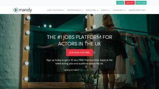 
                            1. UK's #1 Jobs Platform For Actors