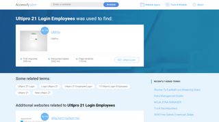 
                            5. Ultipro 21 Login Employees at top.accessify.com