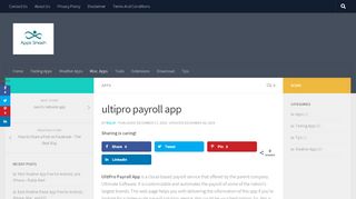 
                            5. ultipro payroll app - Apps Smash