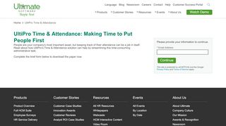 
                            6. UltiPro Time & Attendance - Ultimate Software