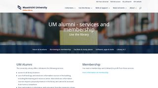 
                            4. UM alumni - services and membership - Maastricht University ...