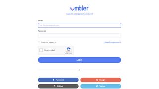 
                            8. Umbler - Login