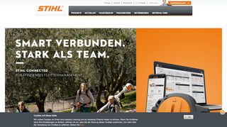 
                            2. Umfangreiche Vernetzung durch STIHL connected