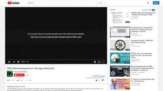 
                            1. UML-Klassendiagramme: Übungen [deutsch] - YouTube