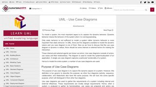 
                            1. UML - Use Case Diagrams - tutorialspoint.com