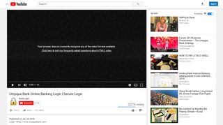 
                            5. Umpqua Bank Online Banking Login | Secure Login - YouTube