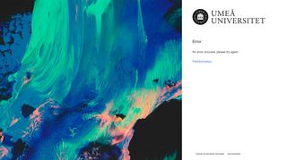 
                            4. Umu Login - Cambro - Umeå universitet